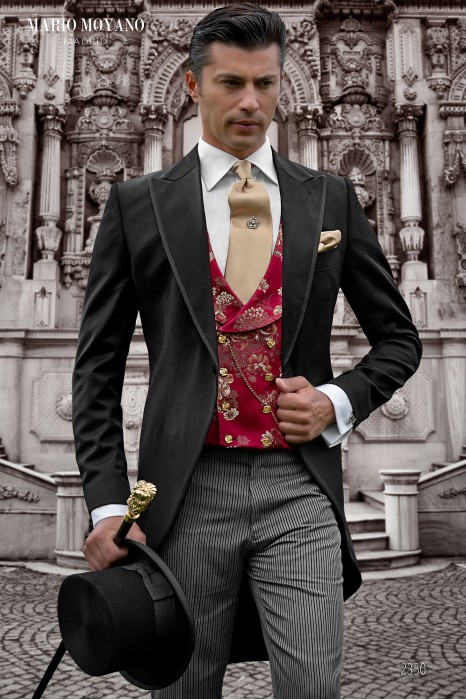Trendsetting black victorian wedding frock coat steampunk 2350 Mario Moyano