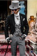Steampunk groom suits